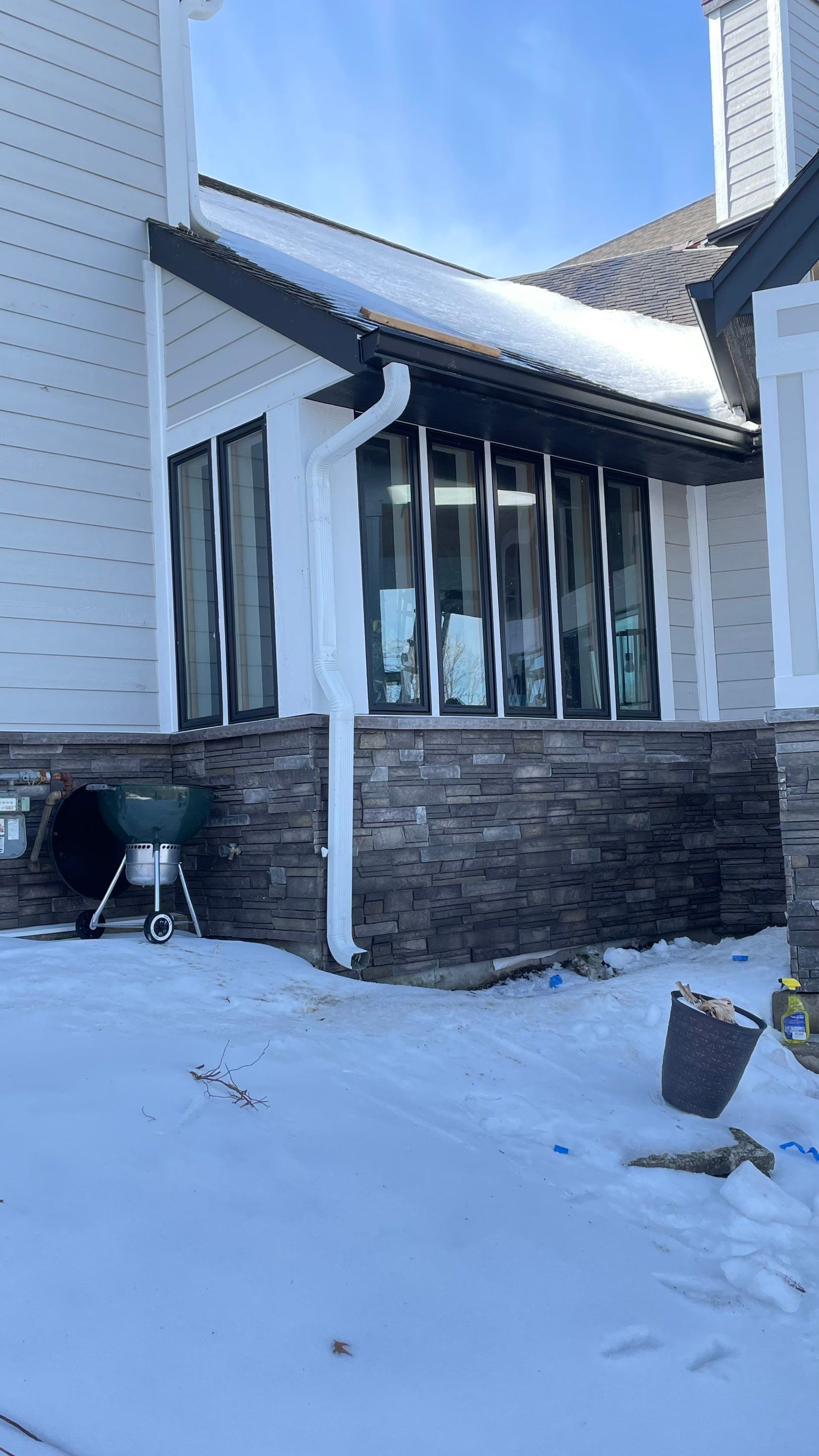 Siding Installation using LP Smart Siding by Total Restoration Services