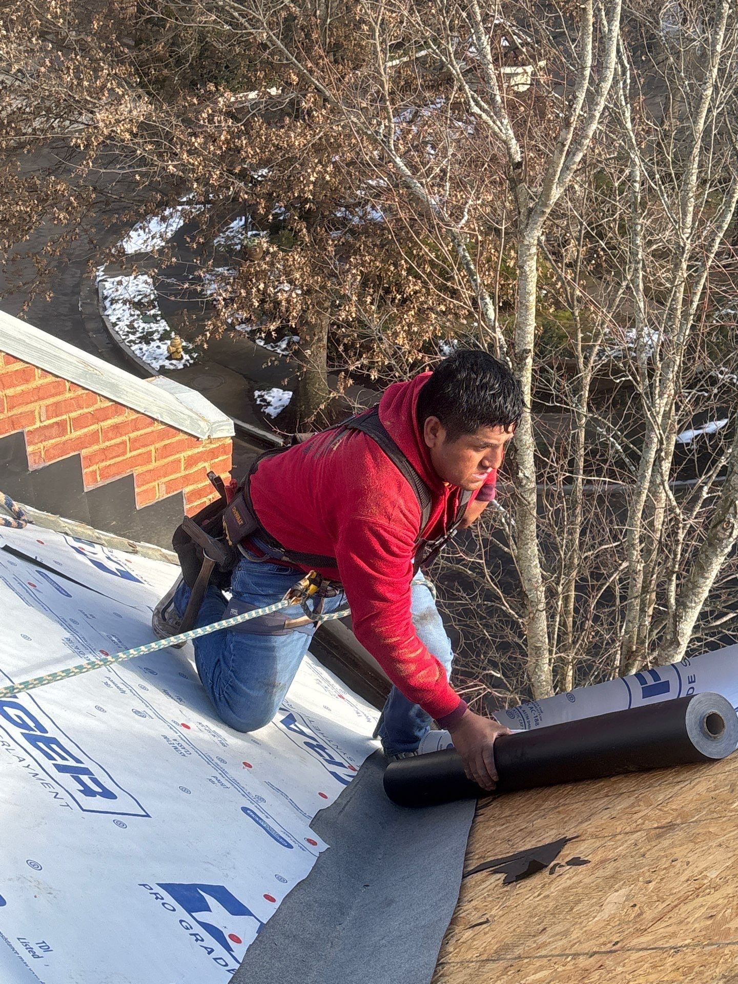 Roof replacement by Deerfield Roofing LLC