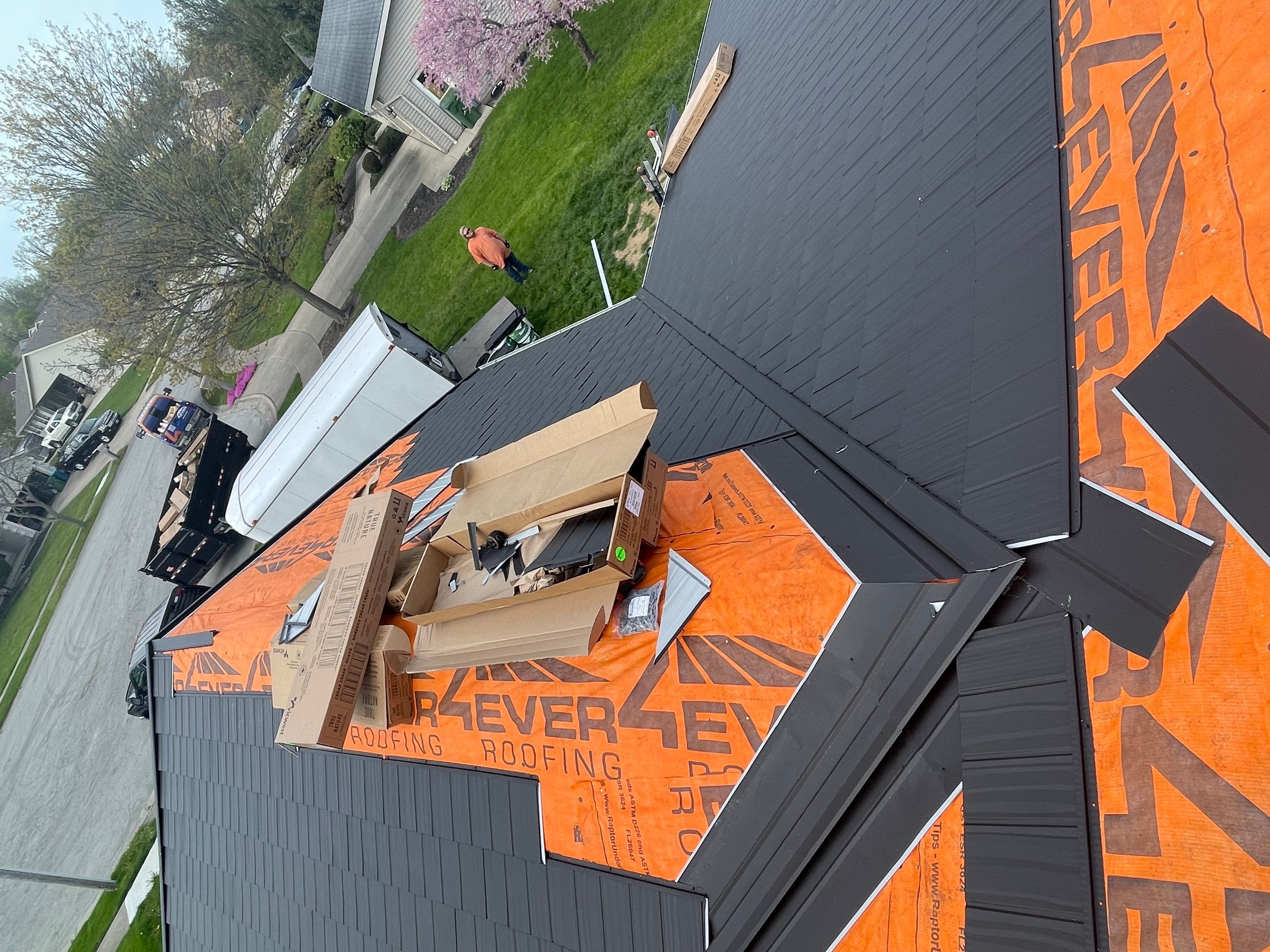 Metal Shingle Shake Roof Installation – Sidney, Ohio by 4Ever Metal Roofing