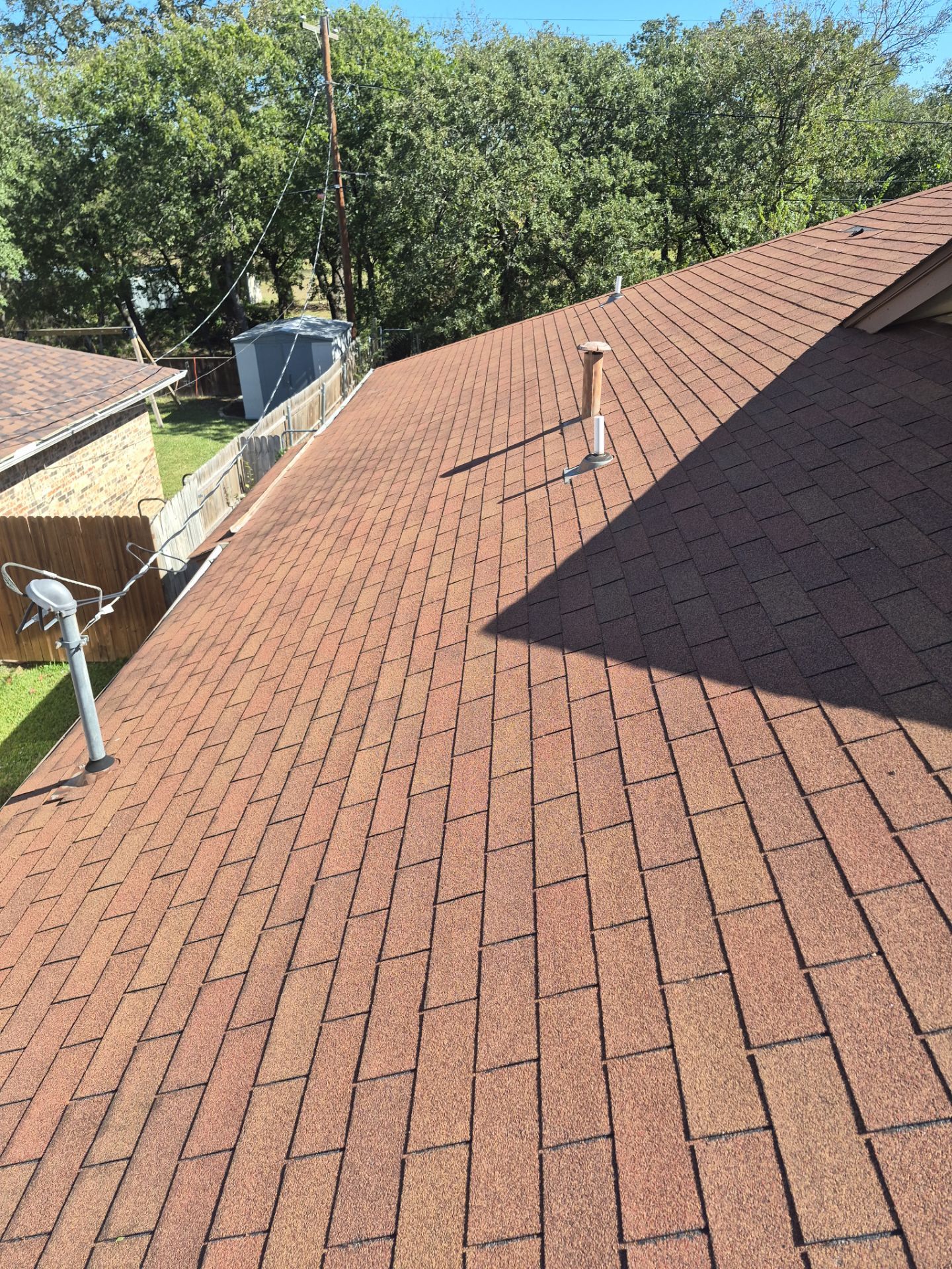 Residential Tarp Repair by Becker Roofing and Exteriors