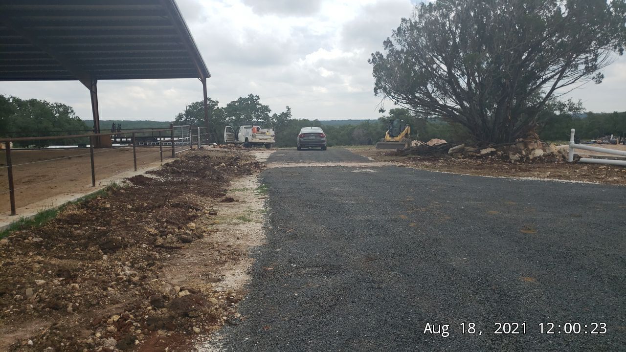 150K Equestrian center with 25K backup tank for potable water. by Hill Country Rain Water