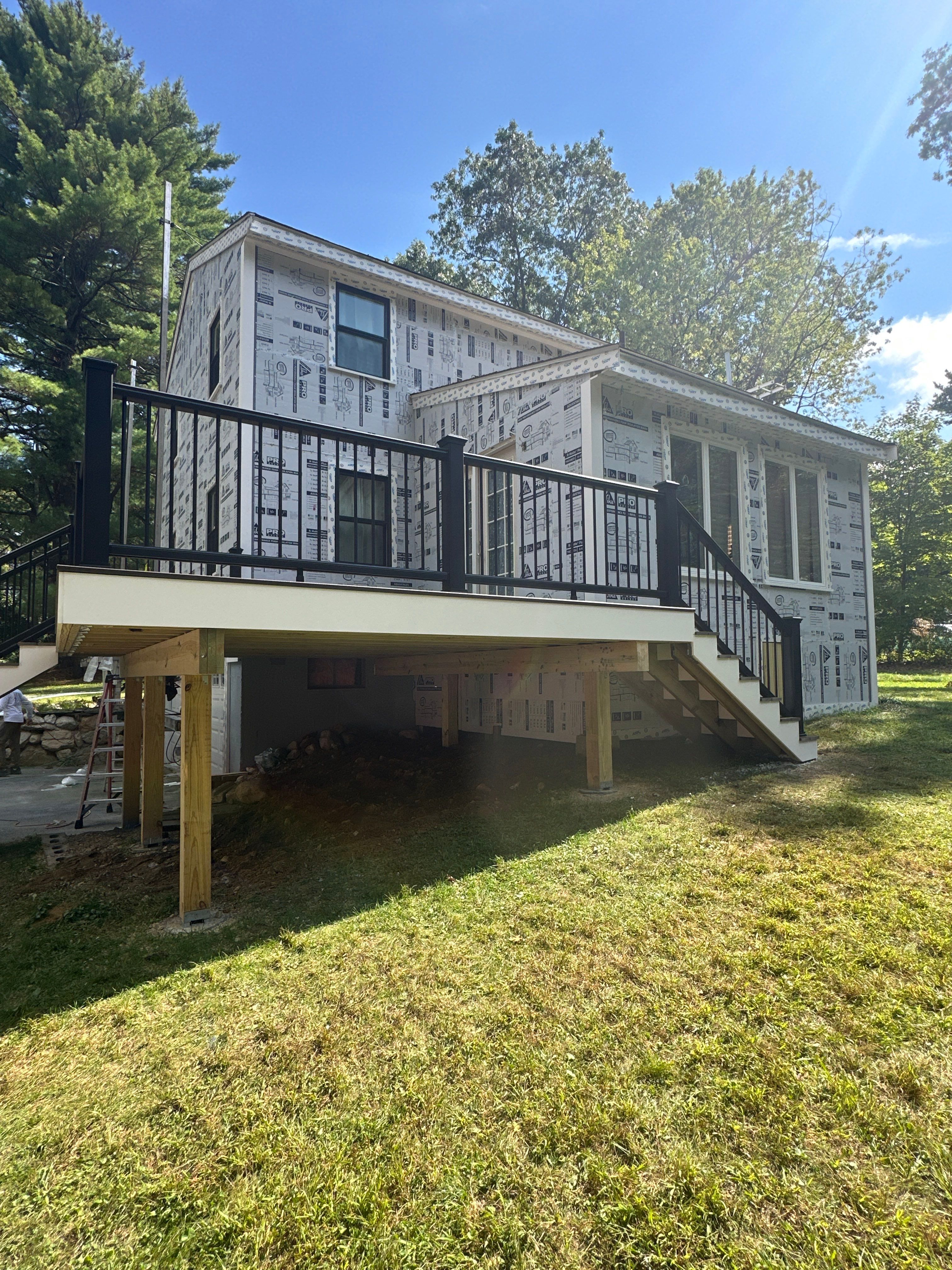 Premium Whole-House Exterior Renovation with Deck & Custom Windows by UBrothers Construction