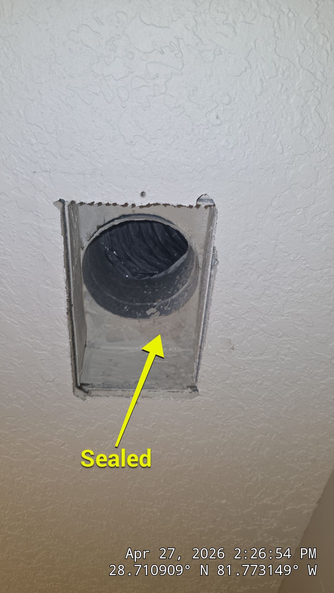Air Duct Dryer Vent Cleaning Dryer Vent Repair Encapsulation by Hygienic Air, Inc