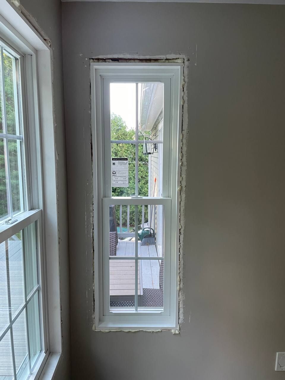 Window Installation using Harvey Windows by UBrothers Construction