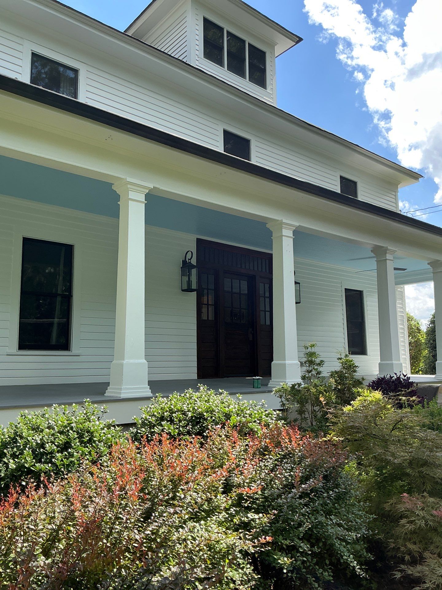 Exterior painting and Deck staining by GonzalezPainters & Contractors Inc