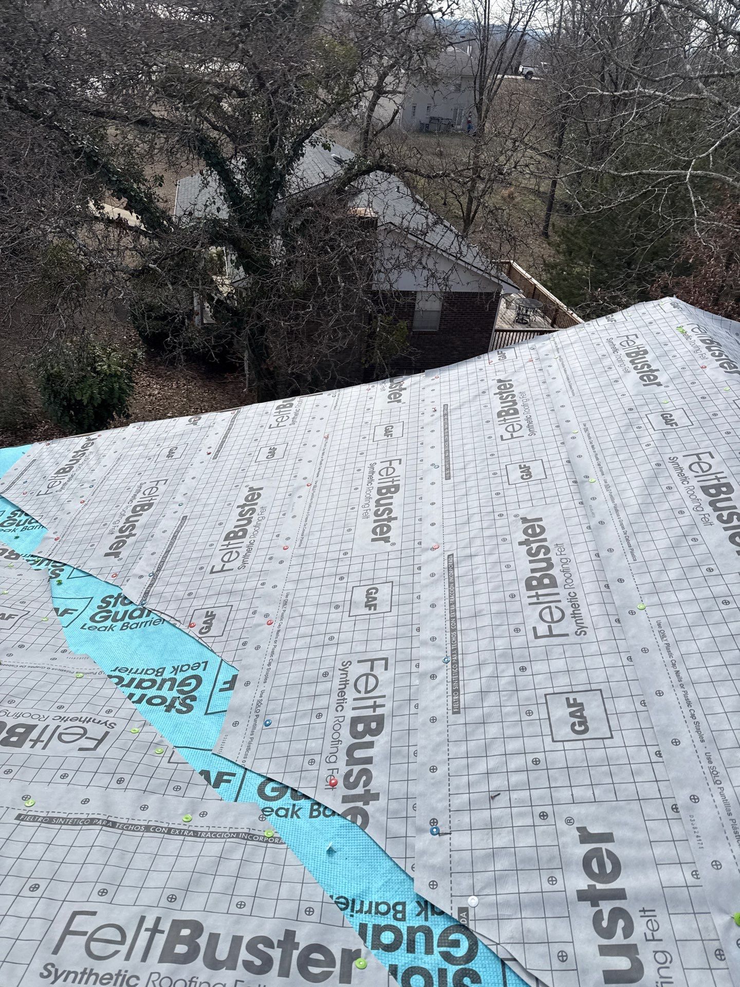 Roof Replacement (Barkwood) and Tree Removal in Birmingham  by The Roofing Dudes