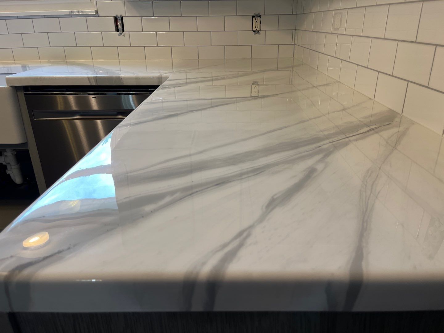 Diamondcoat White Marble by New Finish LLC