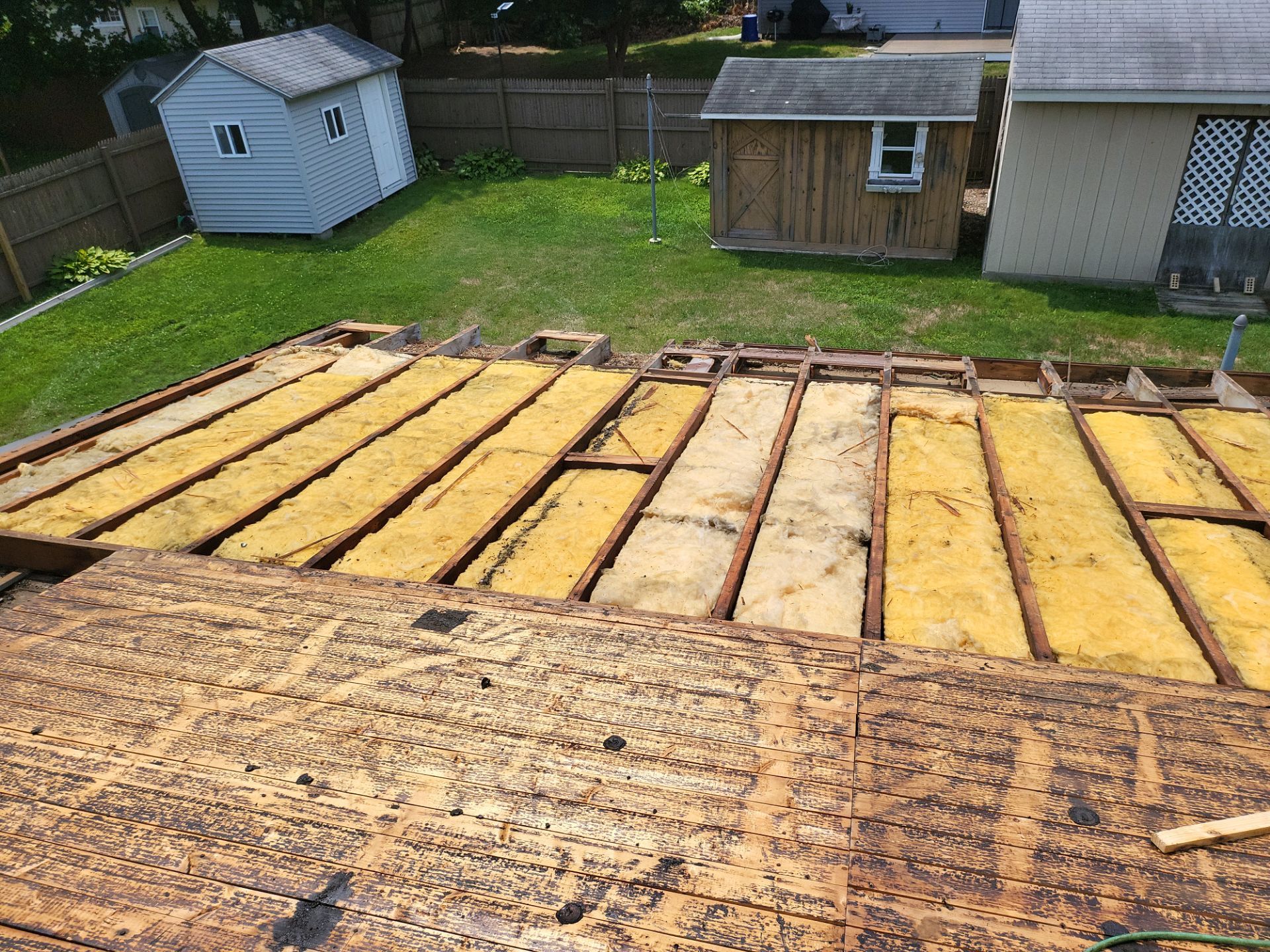 Residential Roofing Installation using Owens Corning TruDefinition Duration AR - Estate Gray by A Plus Exterior