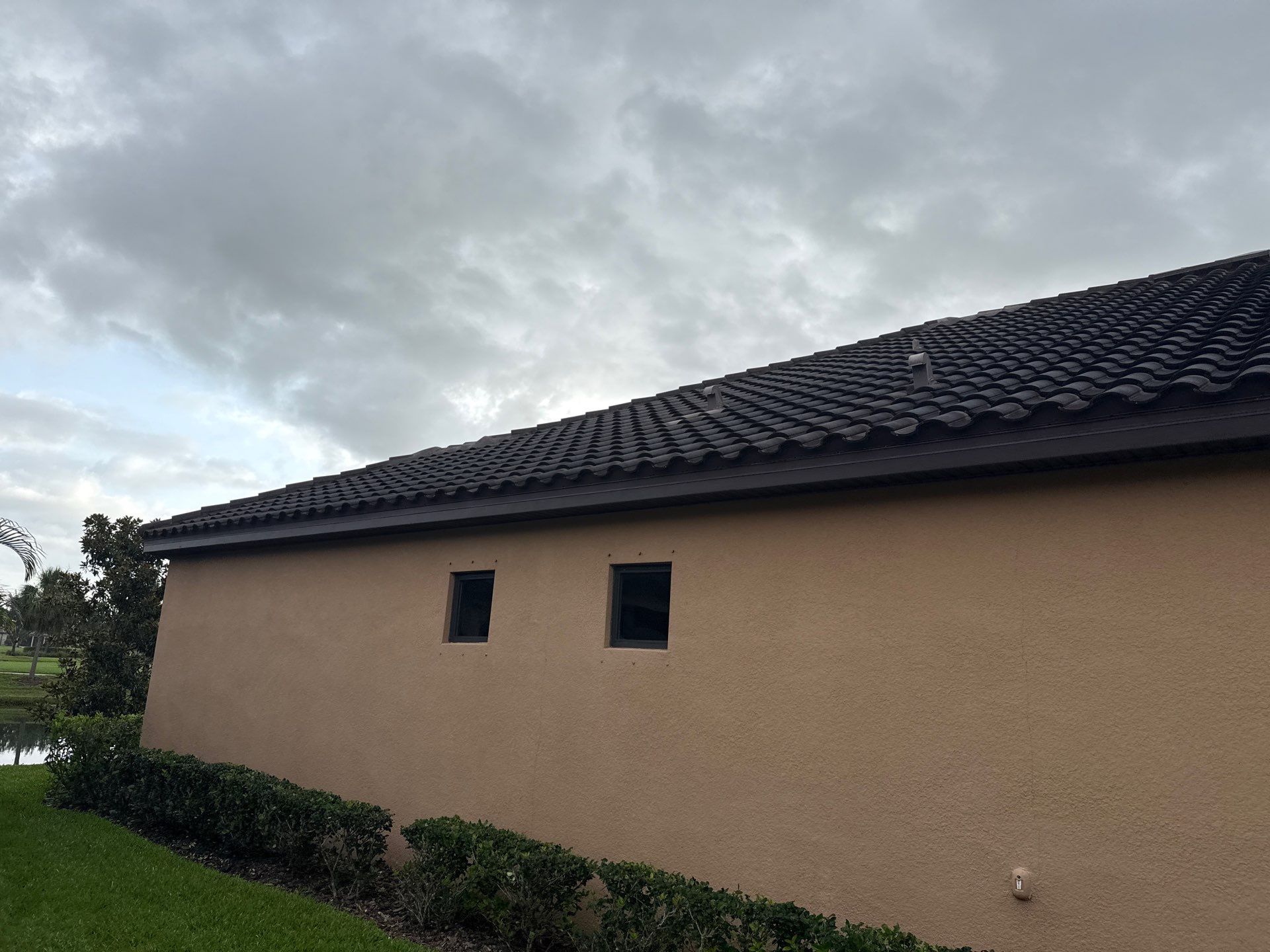 Tile Roof Cleaning & Paver Driveway Restoration – Artisan Lakes Esplanade, Palmetto, FL by Sunshine AquaWash