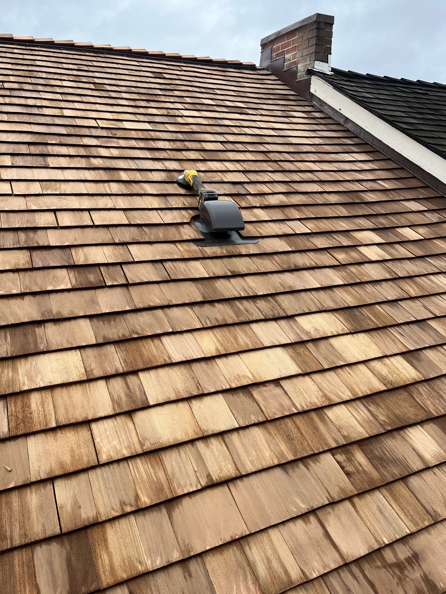 Arlington: Residential Roof Replacement with Perfection CCA-Treated Cedar Shakes by RM Banning, Inc.