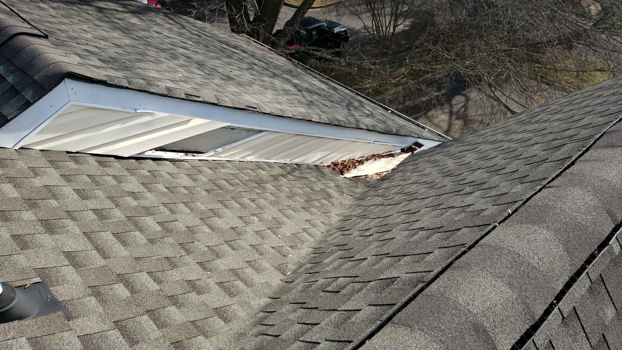 Gutter Cleaning using water by Power Wash Masters LLC