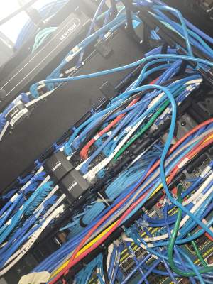 Structured cabling installation by CimaSolutions