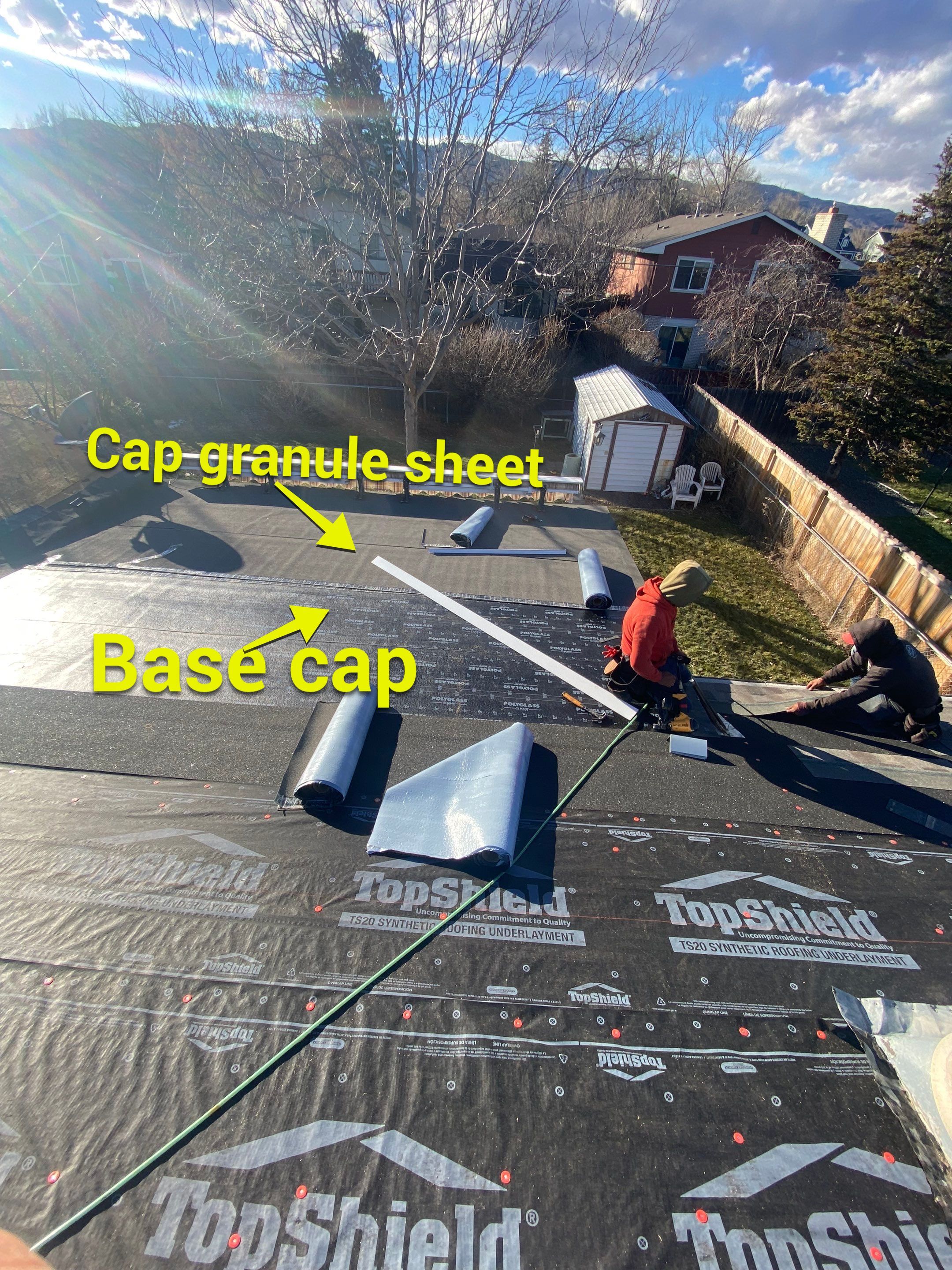 Resdiental Hail Damage Roof Replacement  using Certainteed Northgate Class 4 Impact Resistant "Weathered Wood" color by Black Belt Roofing 