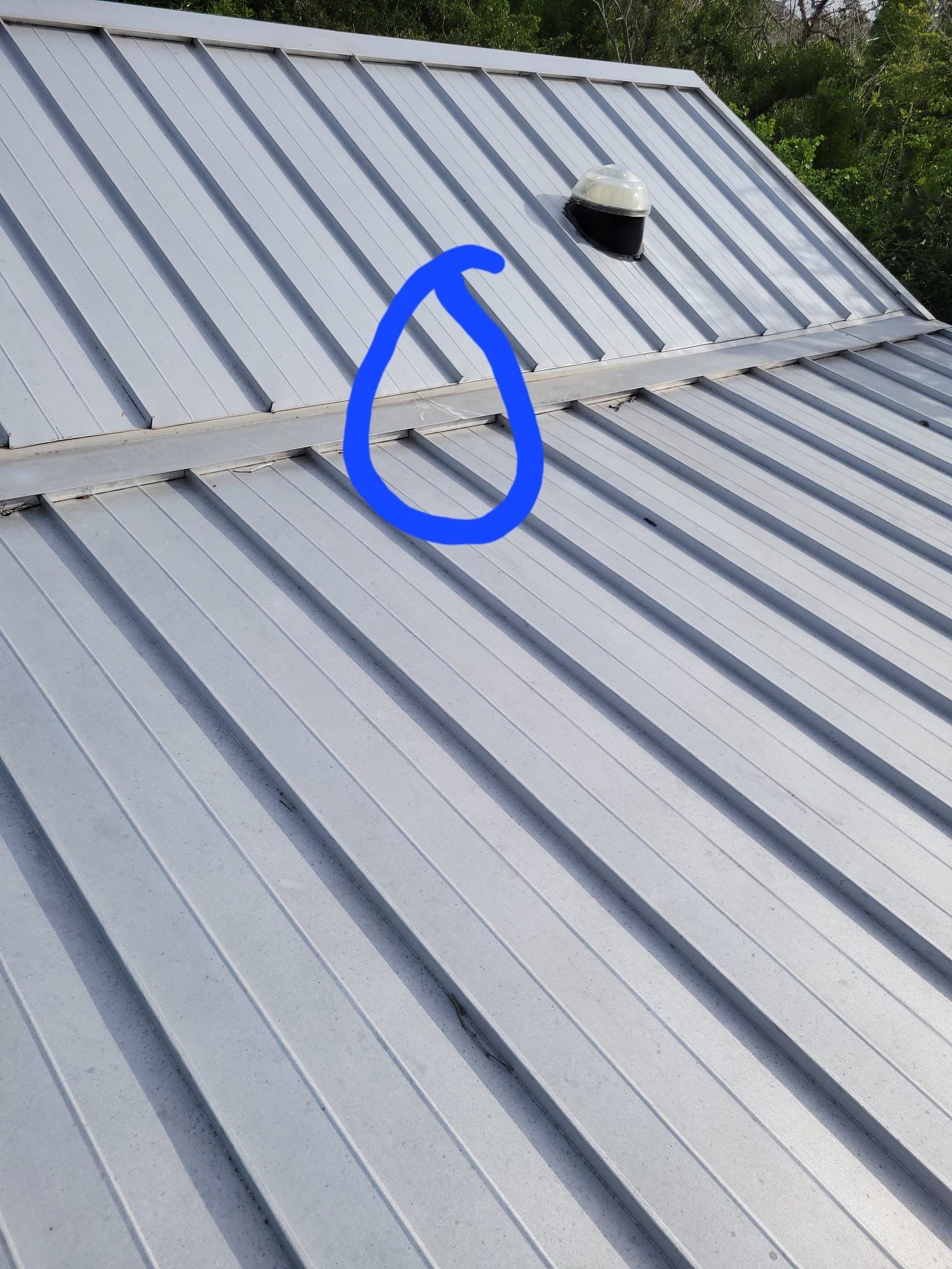 Residential Roofing Repair using Gulf Coast Metals Gulf Seam Panels by Four Peaks Roofing