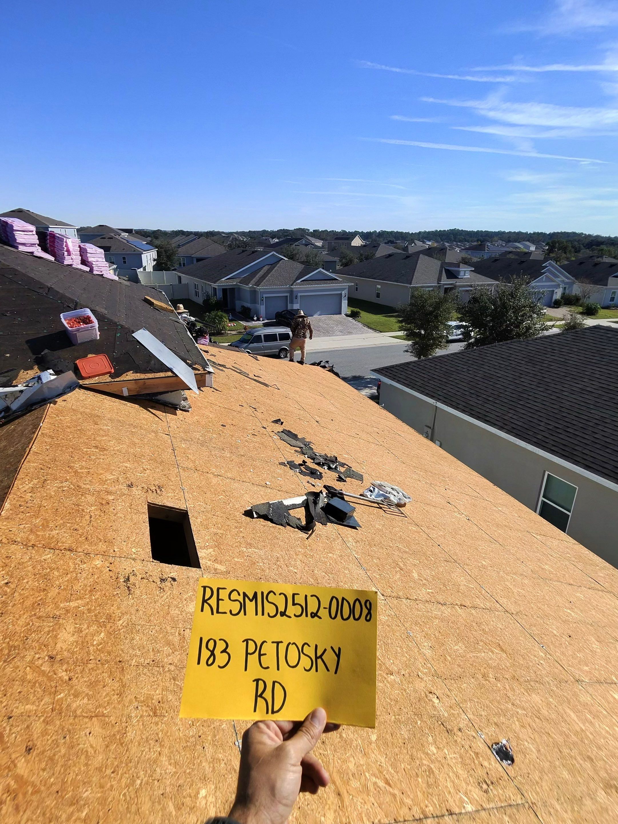 Project in Groveland, FL by Save a Roof LLC