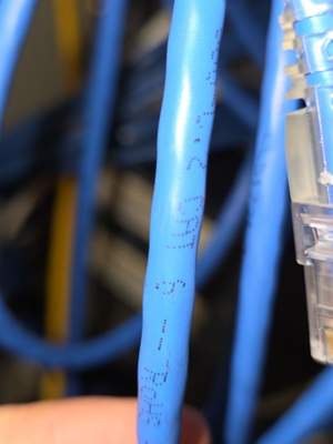Structured cabling installation by CimaSolutions
