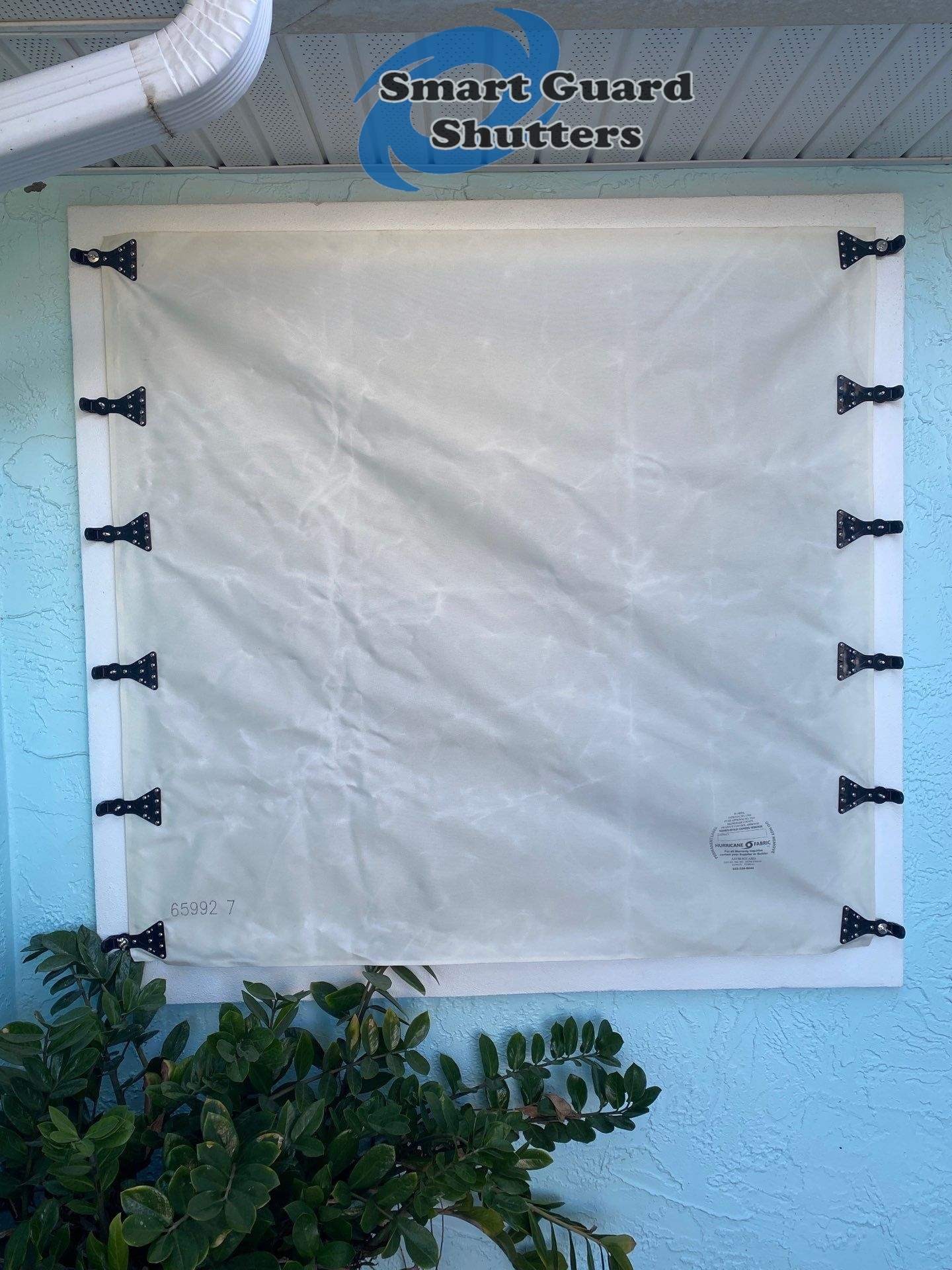 Hurricane Protection in White by Smart Guard Shutters