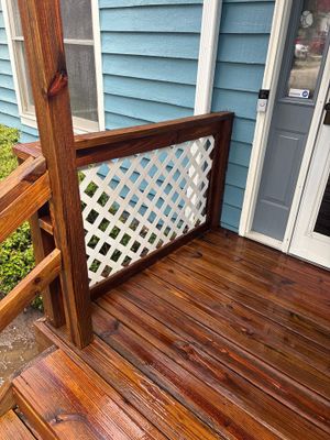 Deck using Wood Sealant