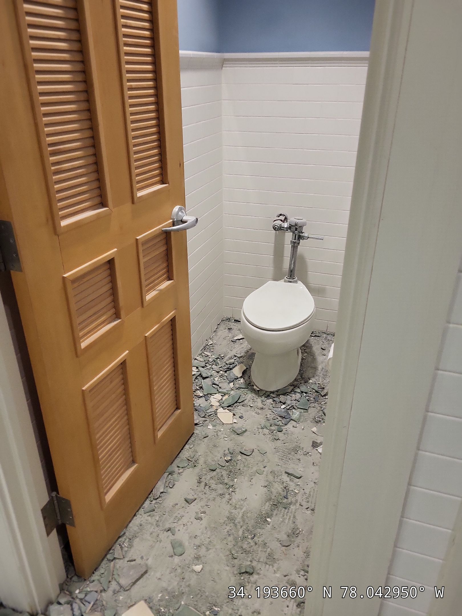 Commercial Tile & Locker Replacement – Brunswick Forest Fitness Center | Leland NC by RGR Construction and Roofing, LLC