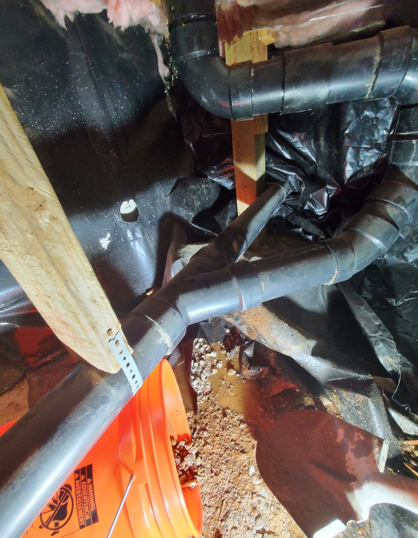 Water Damage using Air Movers by Construction Now LLC