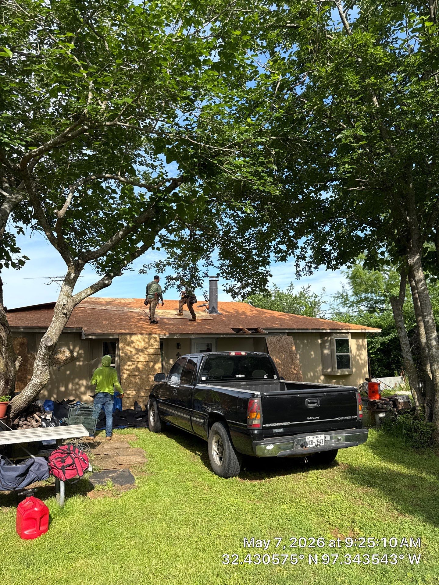 Project in Joshua  by Zeus Exteriors
