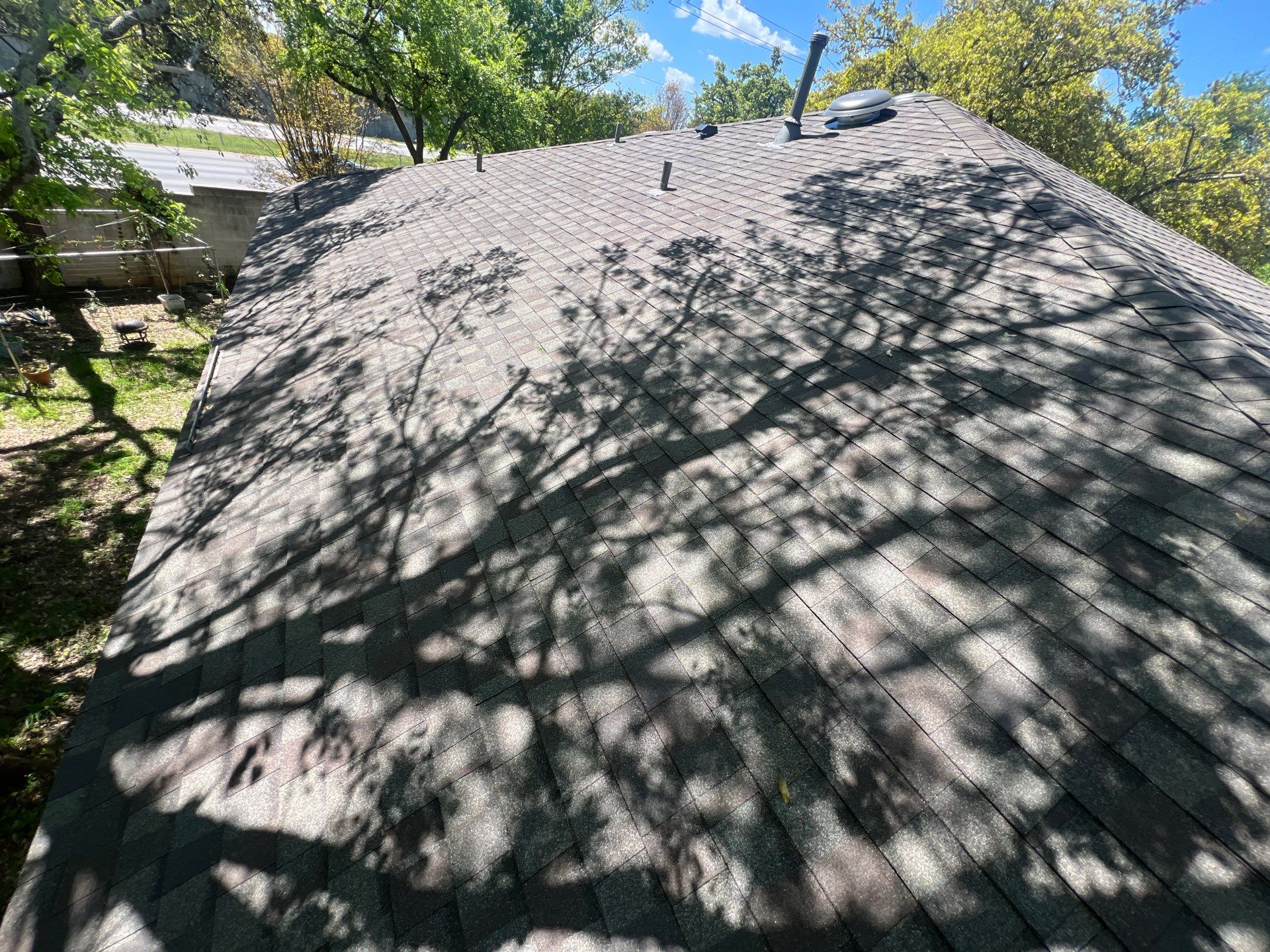 Rental property upgrade using CertainTeed Landmark shingles. by Oakwood Roofing and Construction, LLC