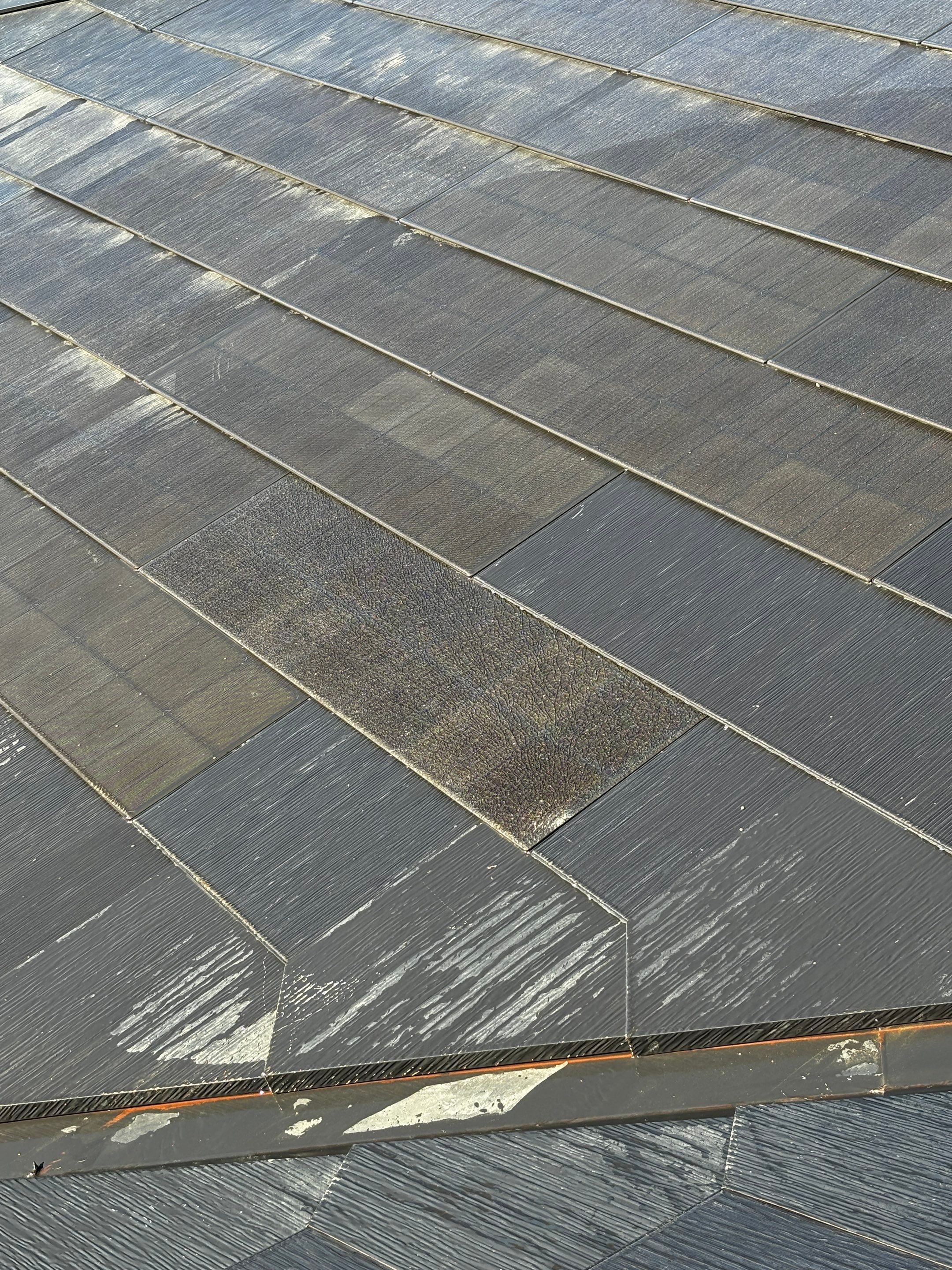 Tesla Roof Cleaning in Fontana California by Palm Coast Solar Cleaning