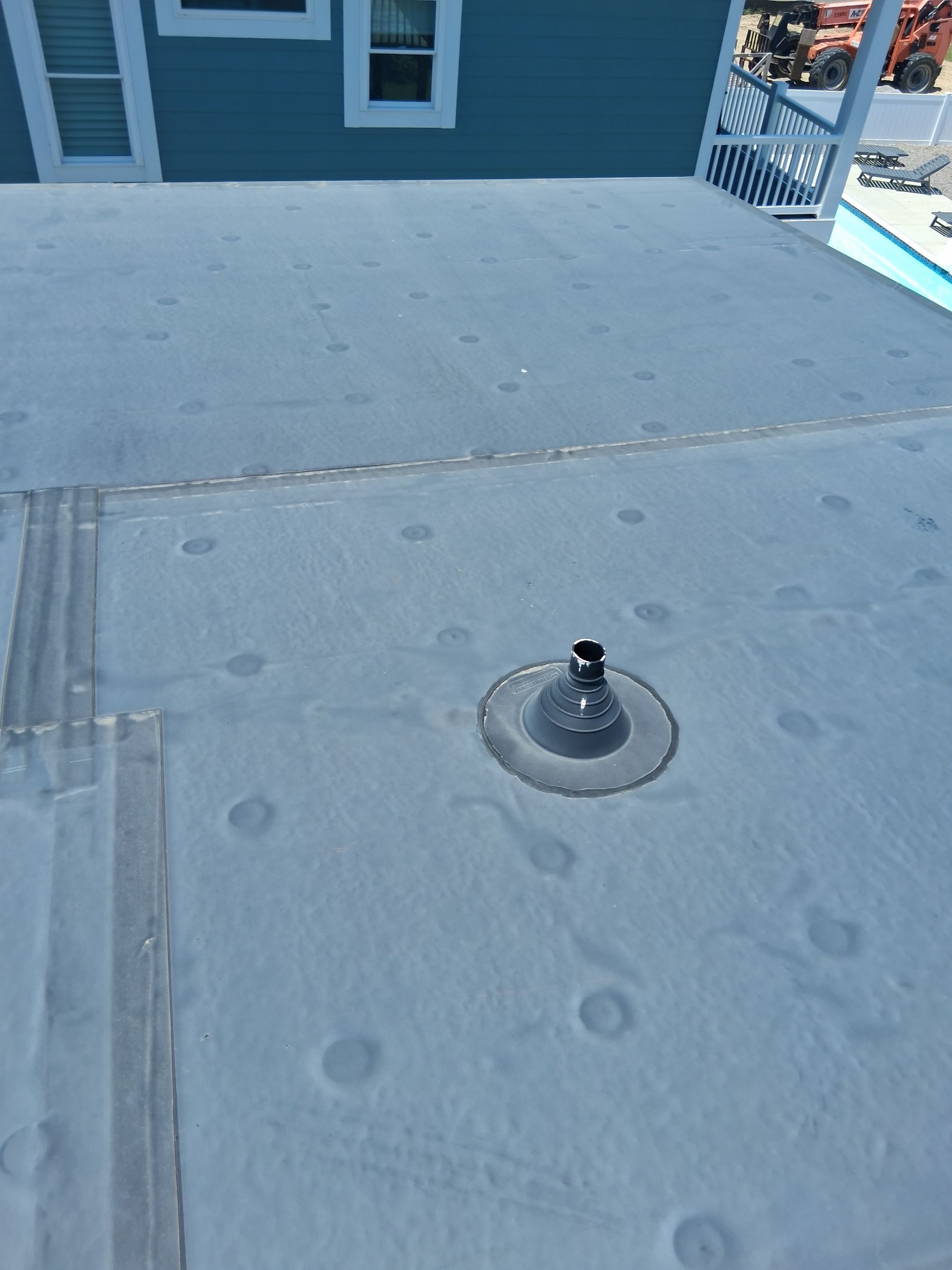 Standing Seam Metal Roof Installation – Oak Island NC by RGR Construction and Roofing, LLC