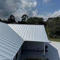 24ga 1" Nail-Strip Mill Finish by Total Roofing System The Metal Roof Experts
