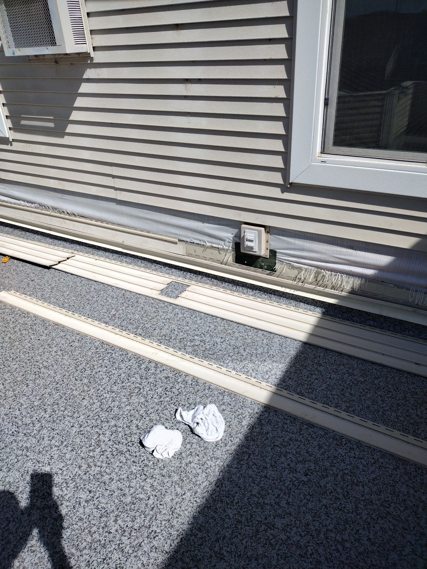 Dec-Tec Walkable Membrane using Dec-Tec (Color: Granite) by Orezona Building & Roofing Company, Inc.