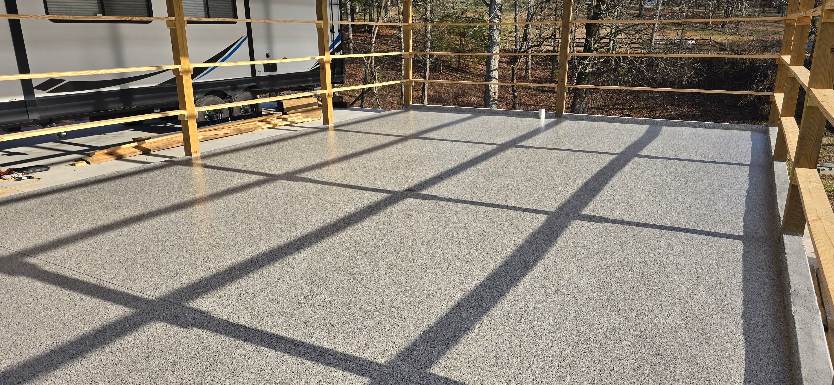 Garage using Desert by Elite Floor Solutions