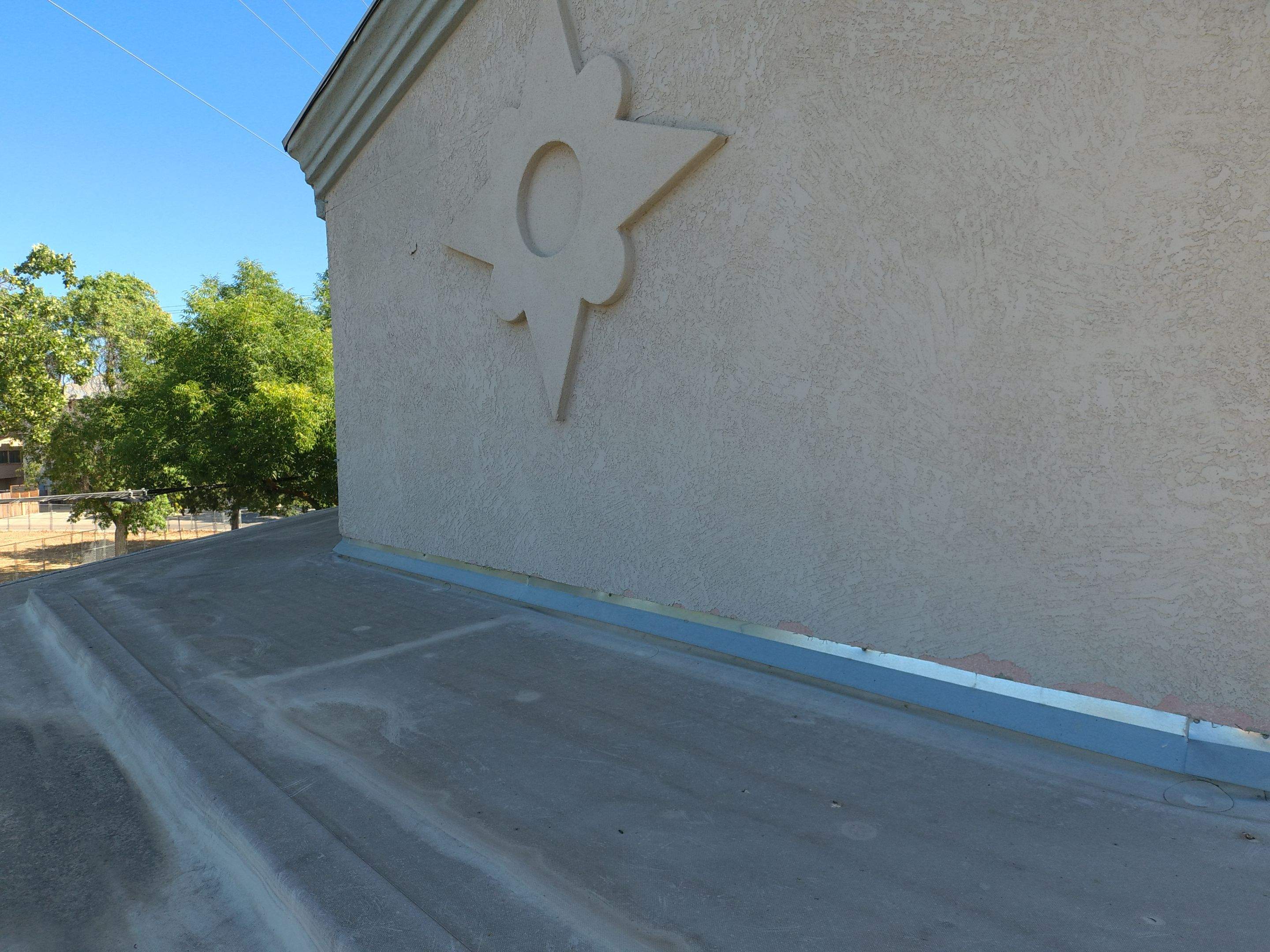  Presbyterian Church repairs to entrance architecture by Straight Edge Roofing Inc