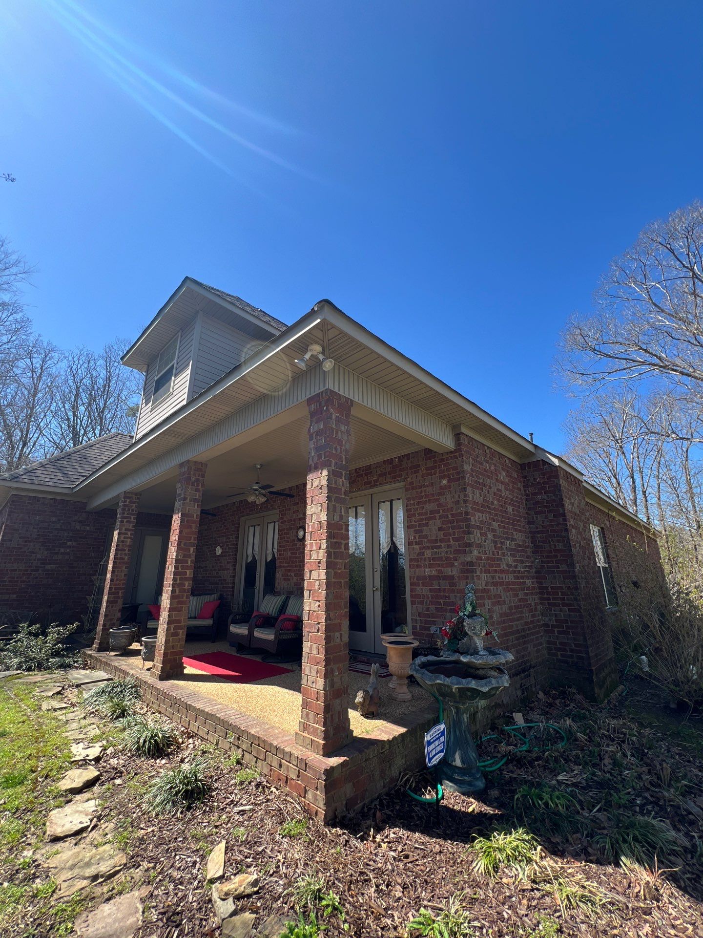 6" Aluminum Gutter Installation by Roberson Construction LLC