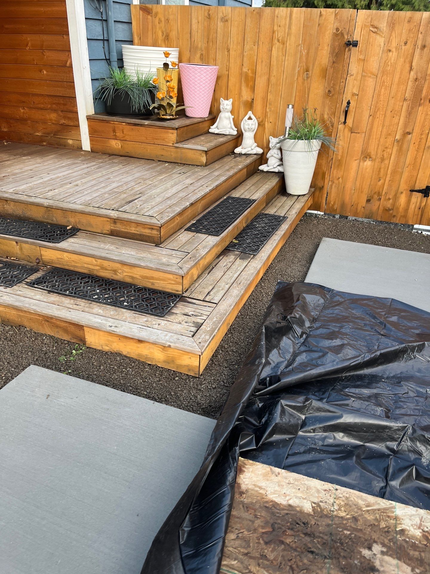 Concrete Driveway & Landscaping Project | Everett by Jireh Asphalt & Concrete Inc 