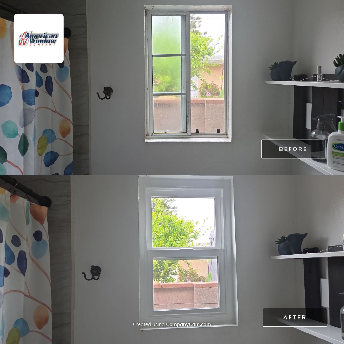 Milgard Tuscany window installation in Whittier, CA by American Window Company