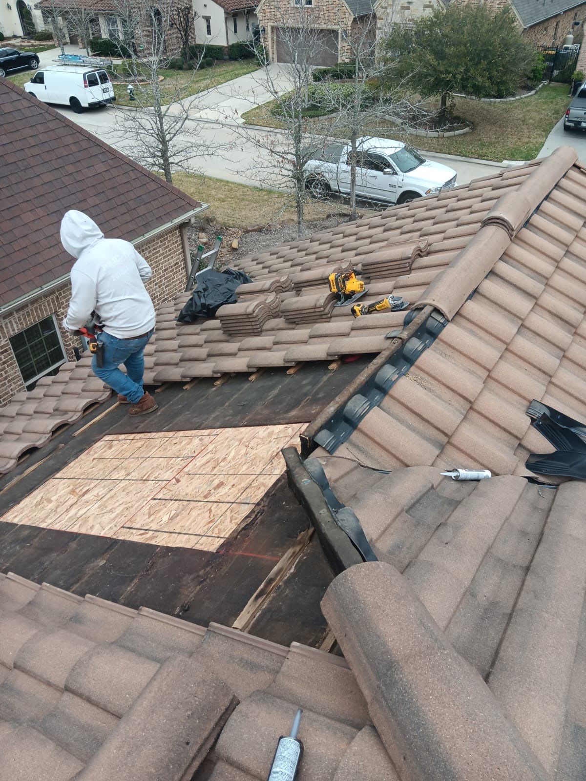 Tile Roof Repair by Roof Repair Company