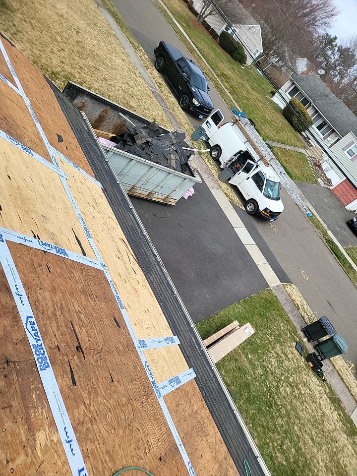 Residential Roofing Installation using Owens Corning TruDefinition - Williamsburg Gray by A Plus Exterior