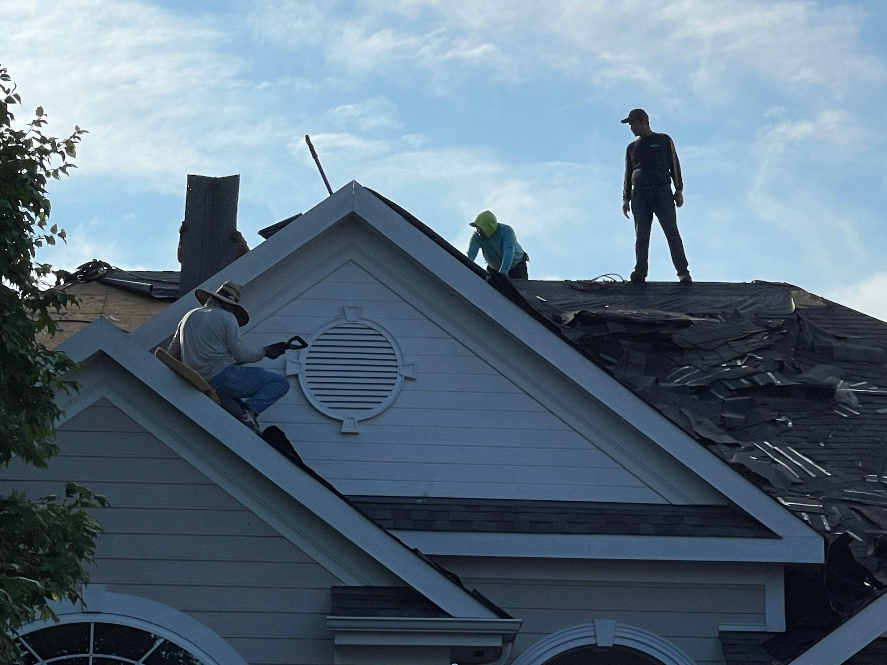 Residential Roofing Installation using IKO dimensional shingles by SOS Home Ohio 