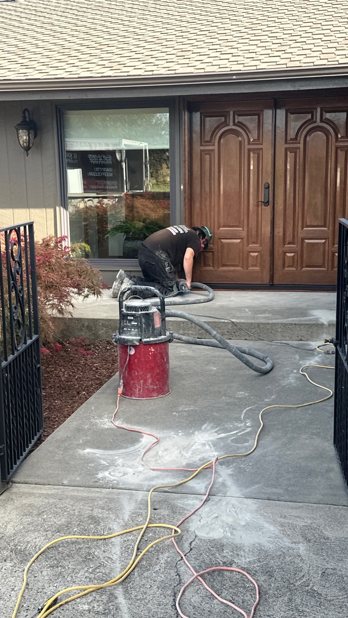 Garage and Entryway Concrete Coating Transformation in Clarkston Washington by Croc Coatings, LLC