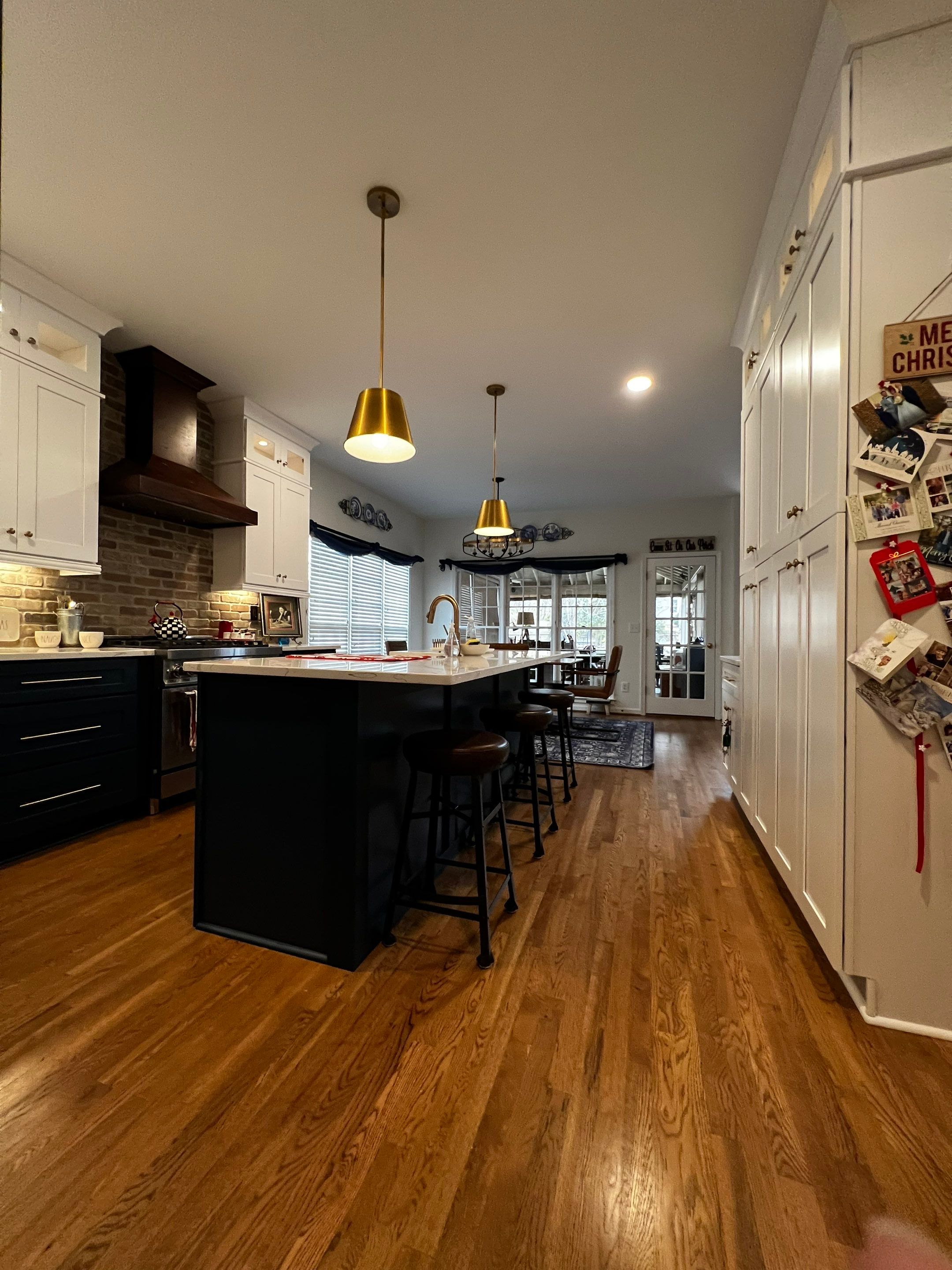 Full Kitchen and Interior Remodel Featuring Custom Brick Backsplash in Smyrna by Swift Home Renovations 