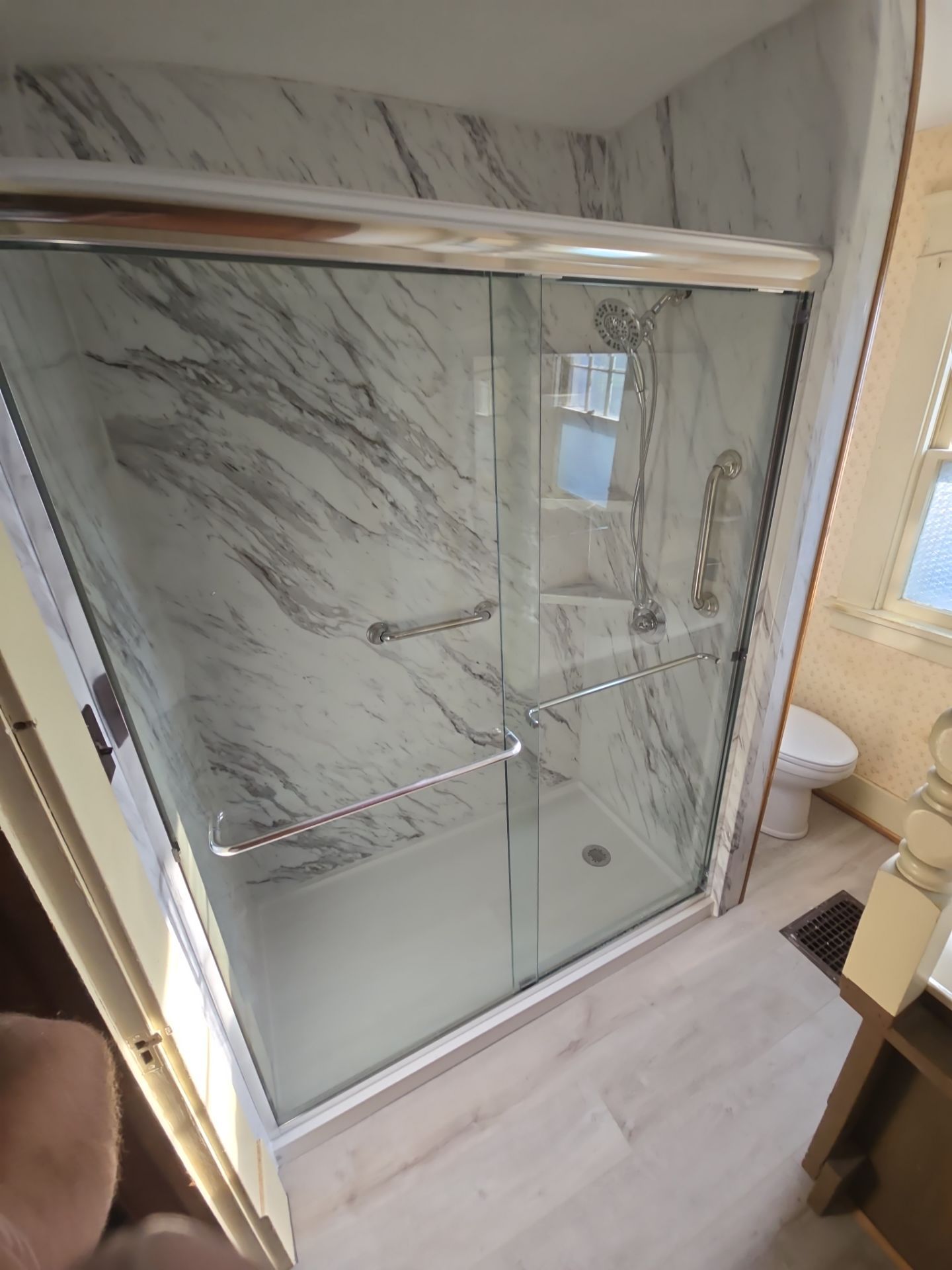 Bathroom Remodel using Acrylic by The Shower Company
