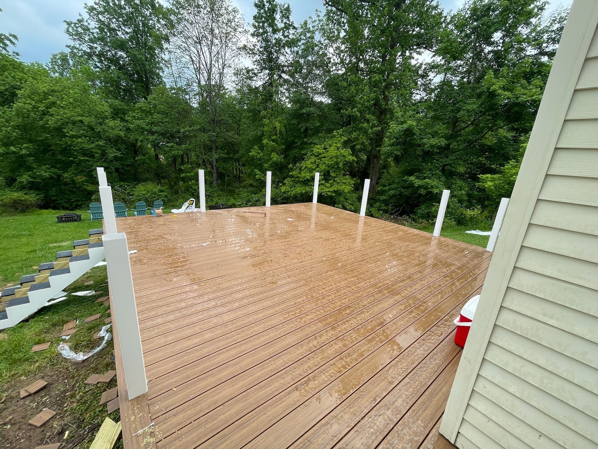 Project in Clinton Township by deck guardian