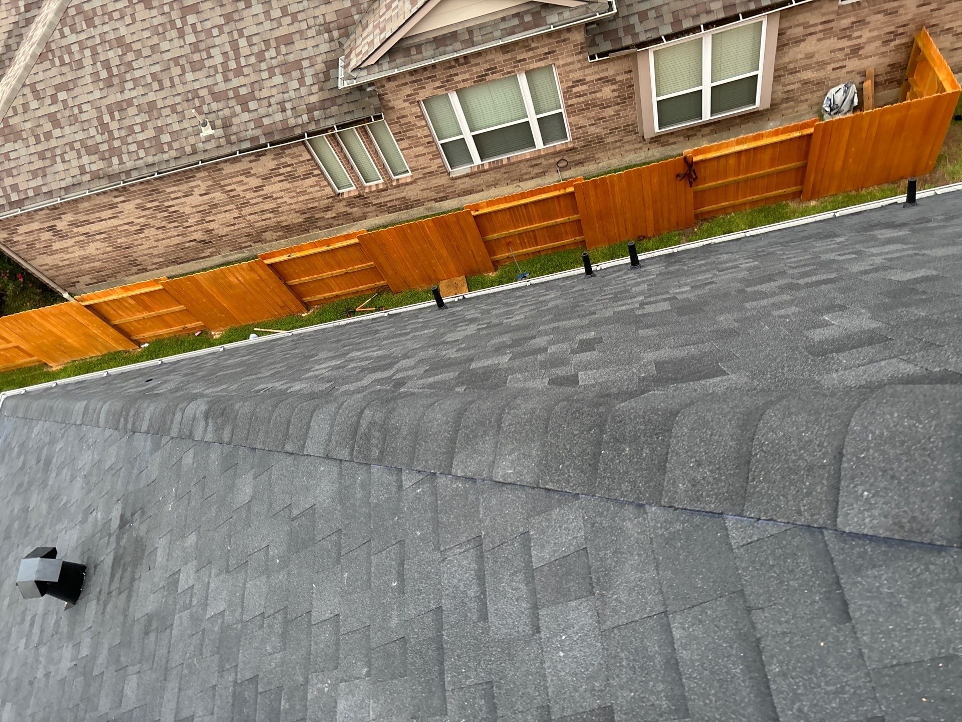 Residential Roofing Installation using Owen's Corning Duration (Lifetime) Shingles by Roof Repair Company