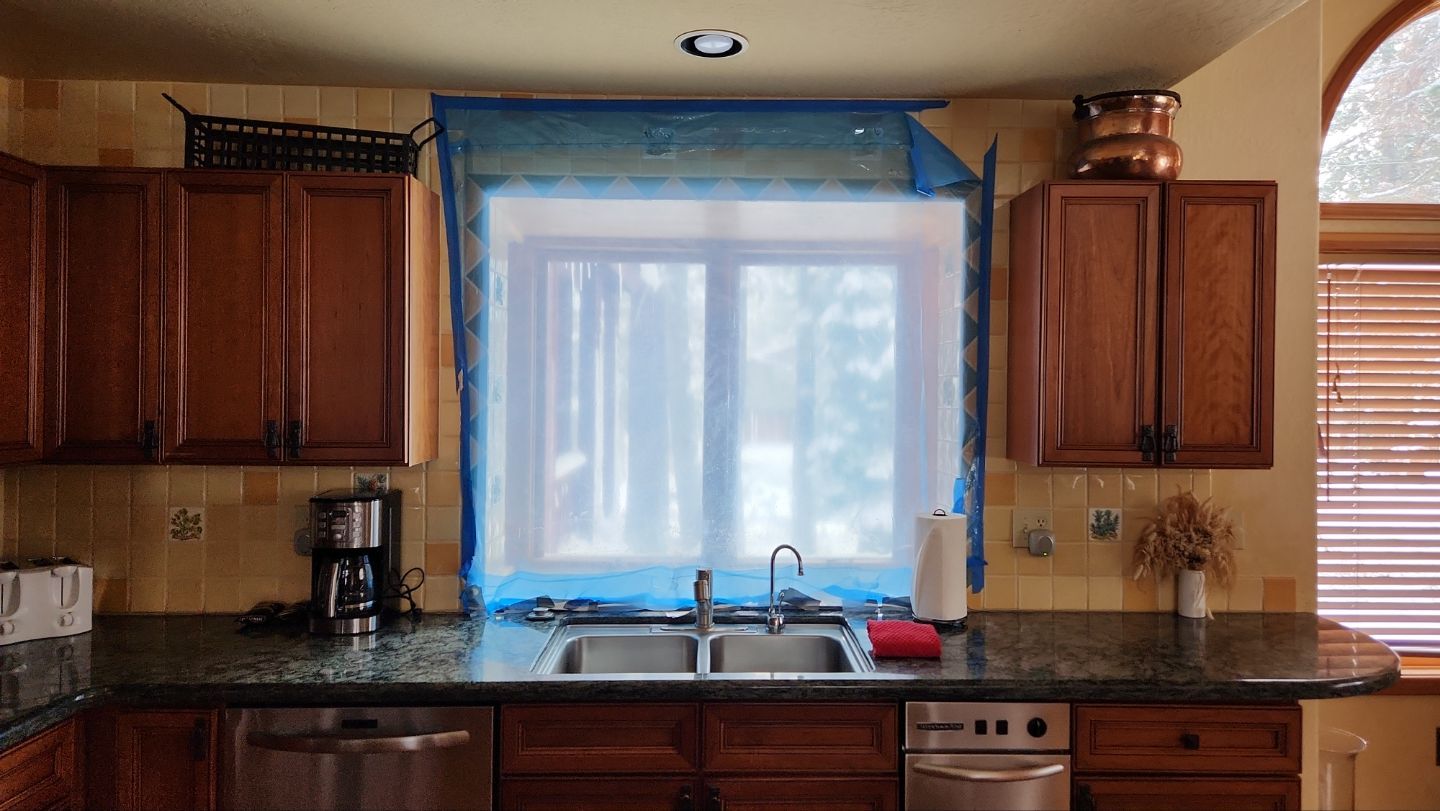 Kitchen Window Replacement by The Tahoe Tradesman