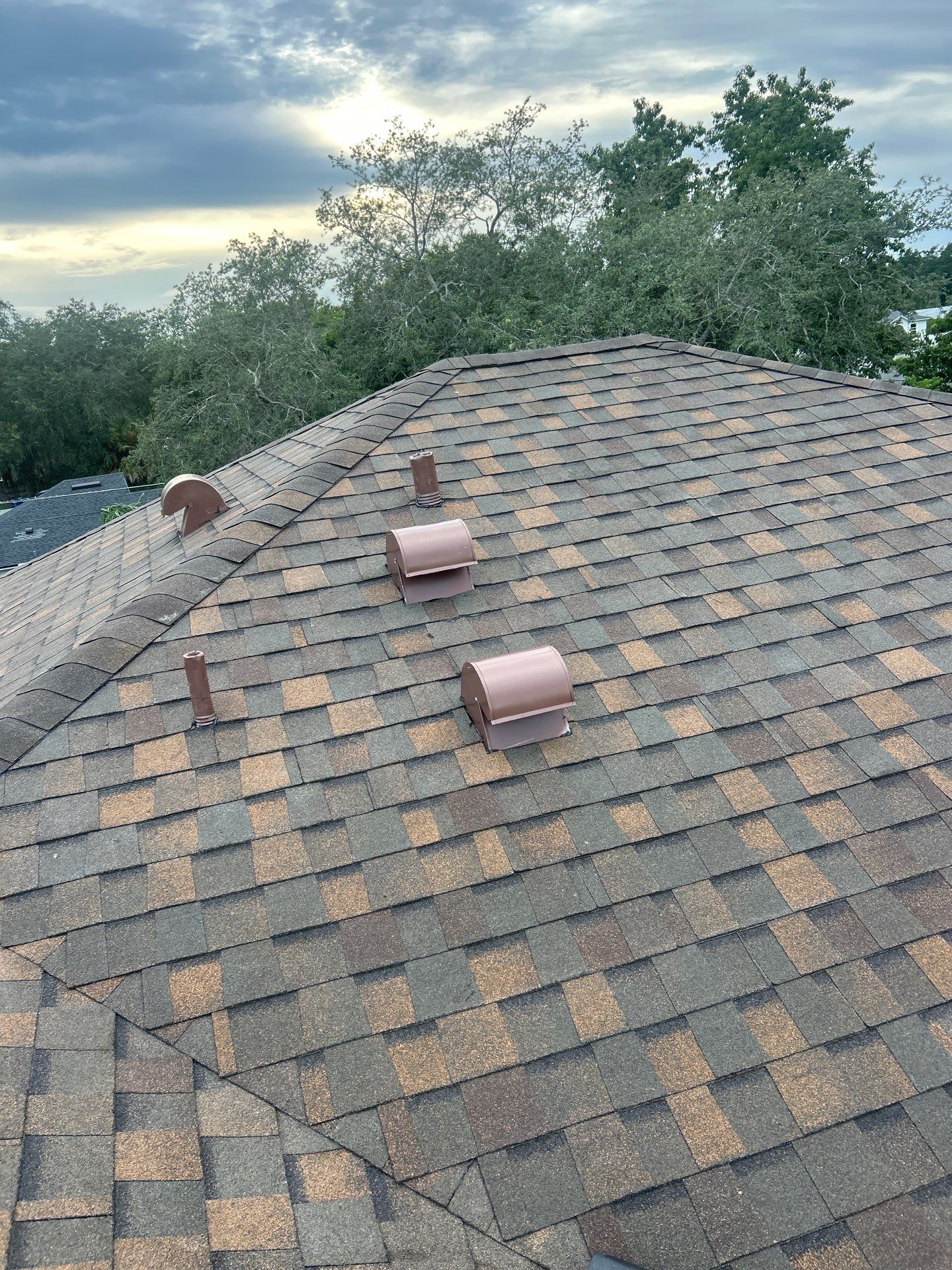 Deltona Roof Replacement Featuring Copper Canyon Shingles and Decking Repair by Pinnacle Roofing Group