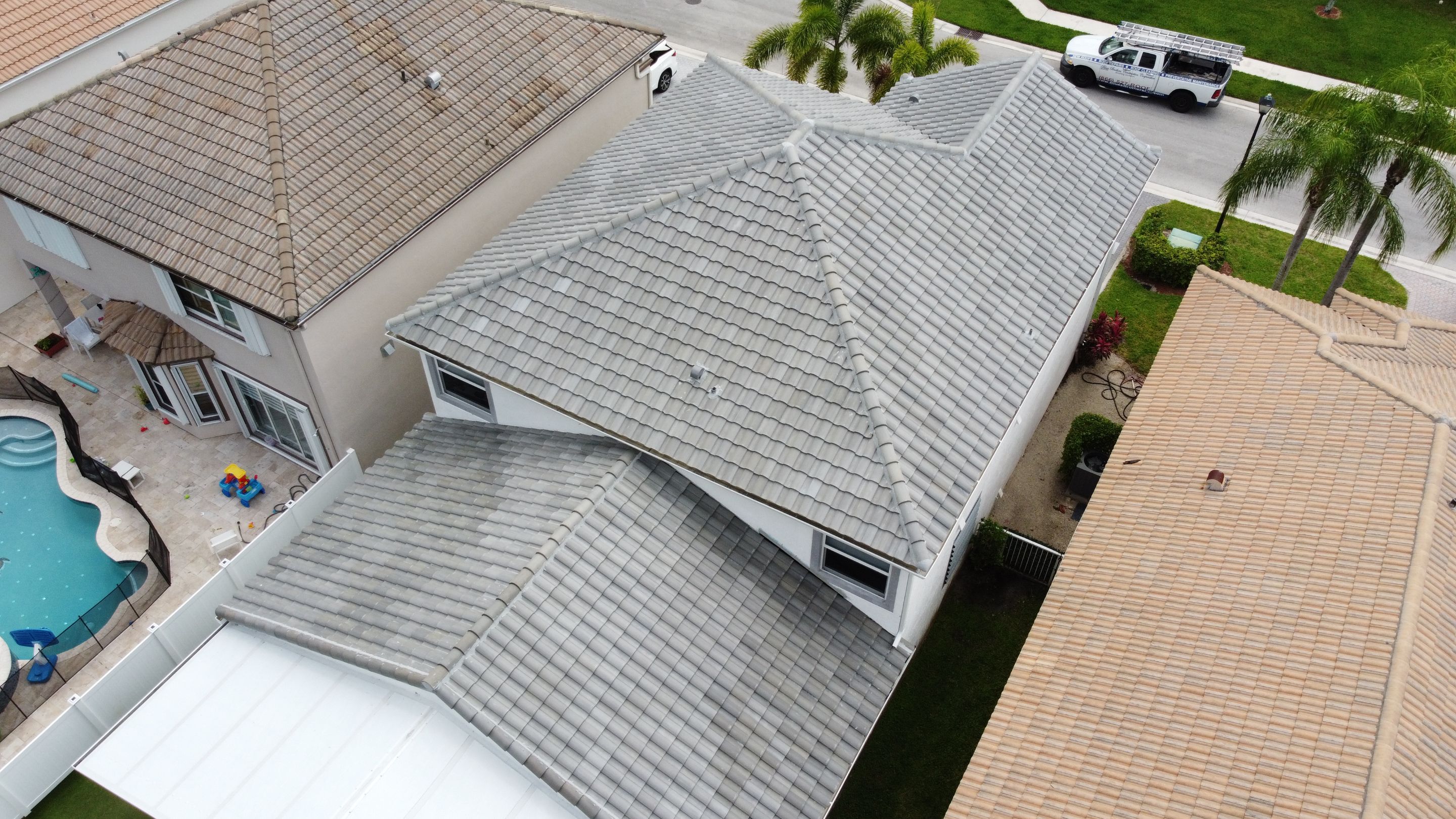 Residential Roofing Installation using Eagle Roofing Tile by BLUES BROTHERS ROOFING