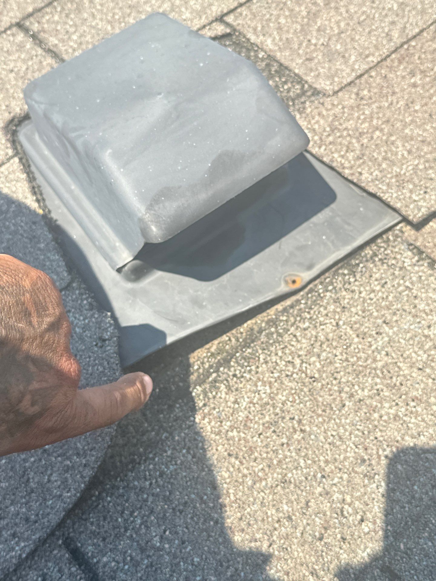 Hail Damage using Owen's Corning Duration (Lifetime) Shingles by Roof Repair Services LLC