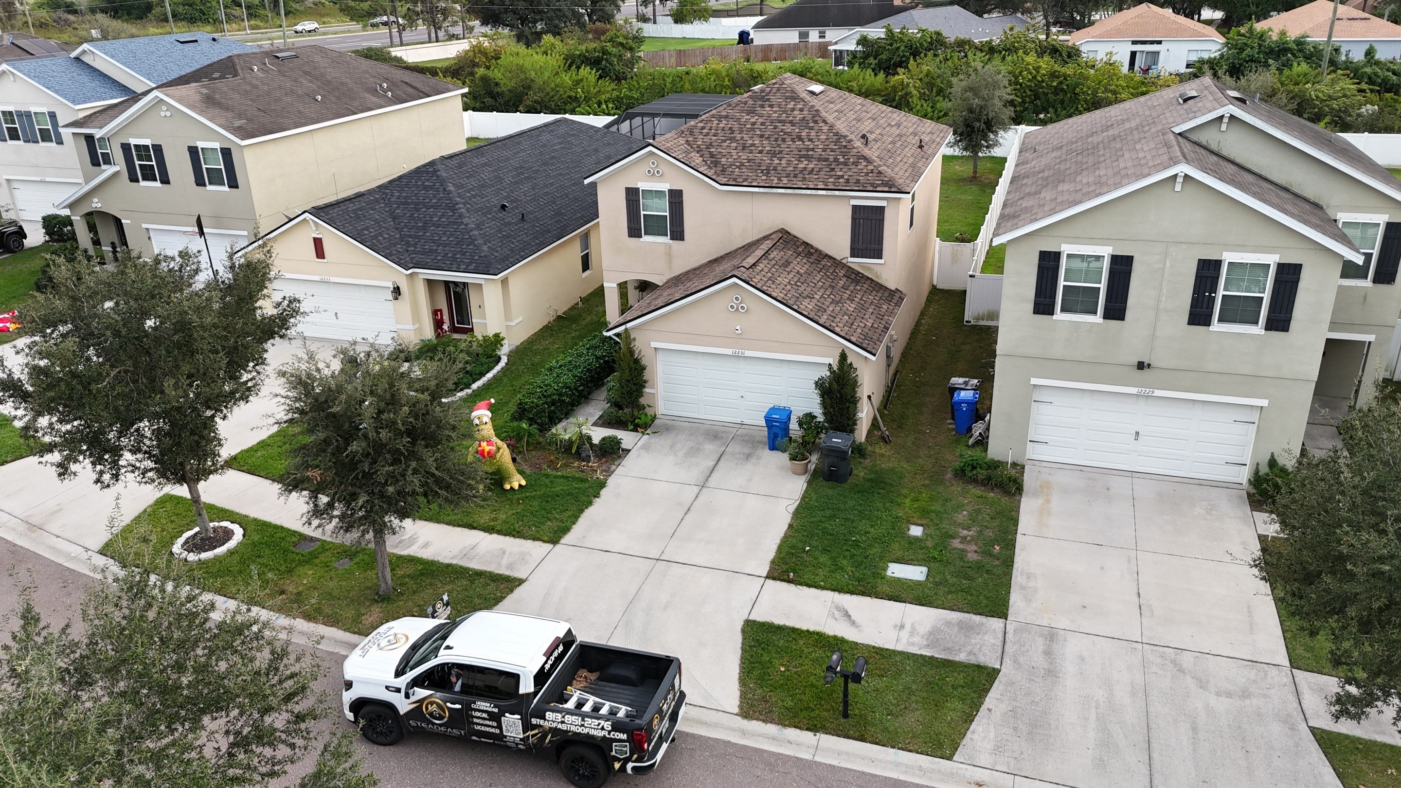 Roof Replacement in Riverview, FL by Steadfast Roofing 