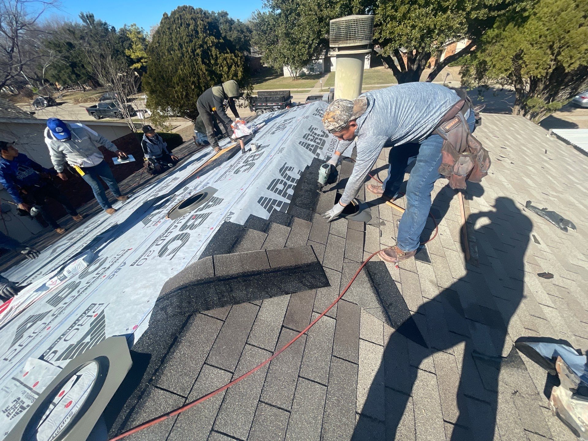 Residential Roofing Repair using GAF Royal Sovereign by Lighthouse Contractors