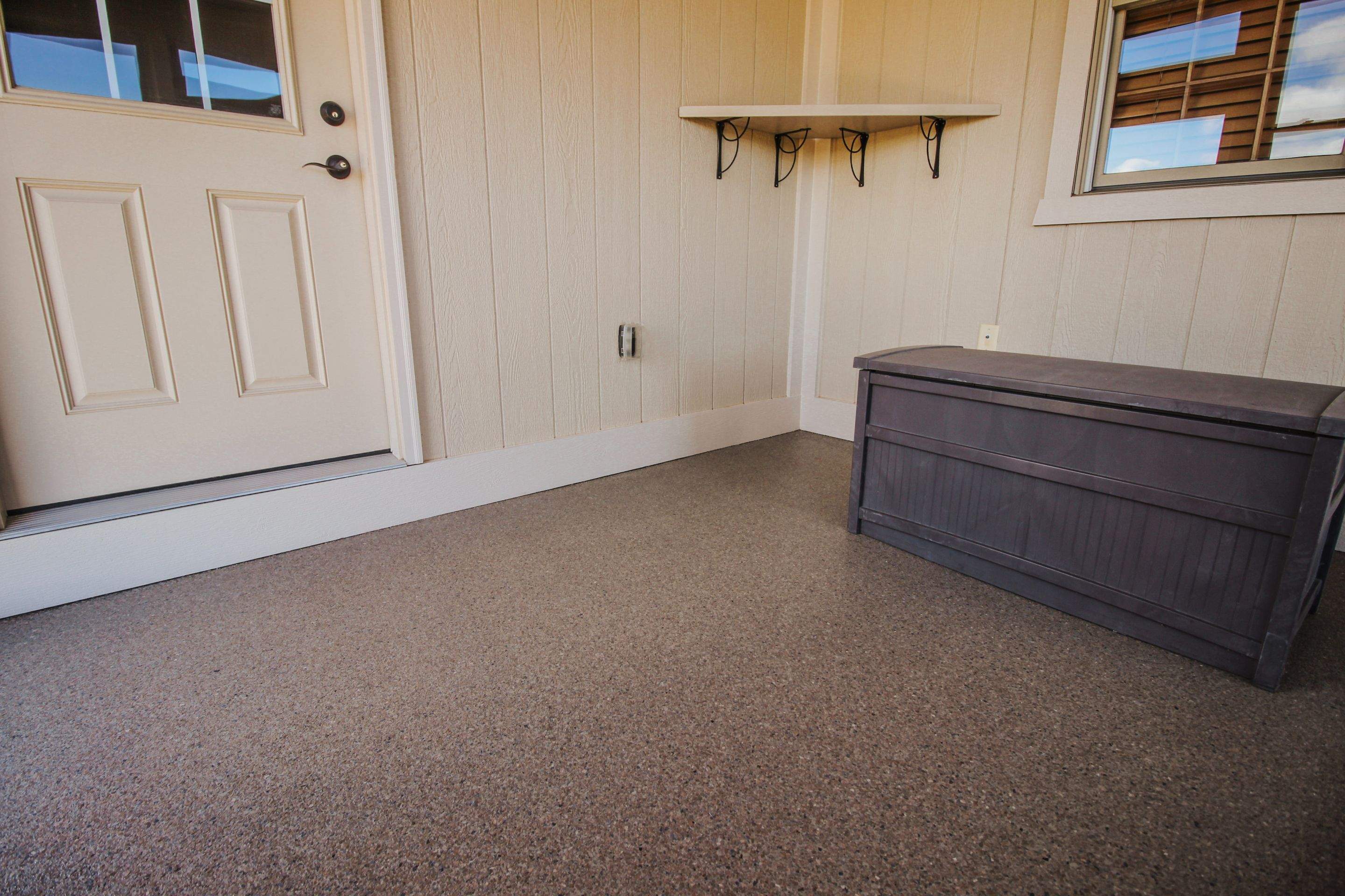 Sunroom Installation using Flint by Your1DayFloor.com